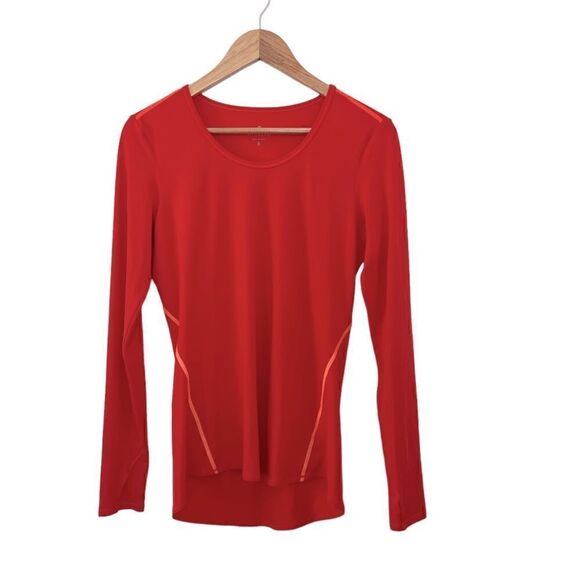 Athleta size XS Taped Chi Long Sleeve tee EUC - Picture 1 of 5